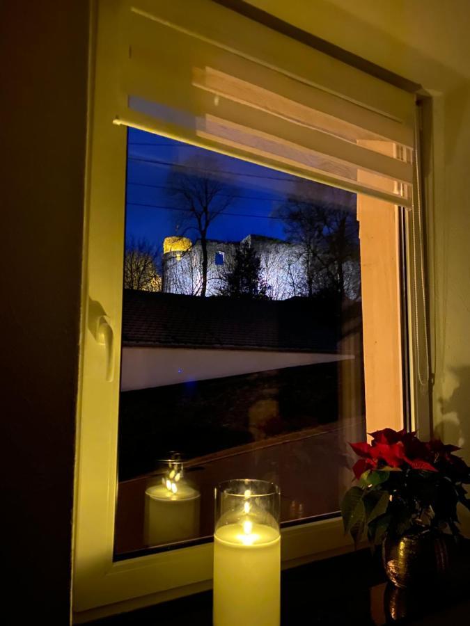 Zum Burgfraulein - Studio Mit Blick Auf Die Burg Burg Reuland Buitenkant foto